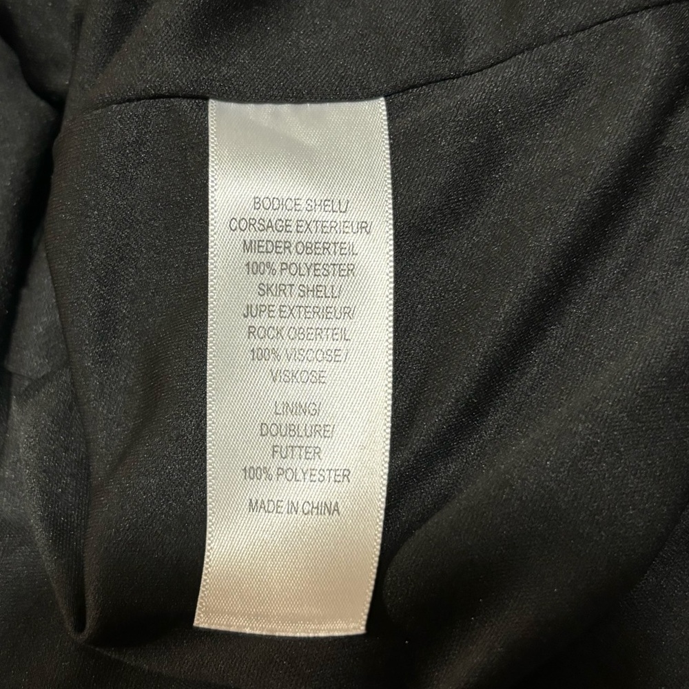 Aiden by Aiden Mattox Fringe Detail Chiffon Blouson Dress - Picture 11 of 13